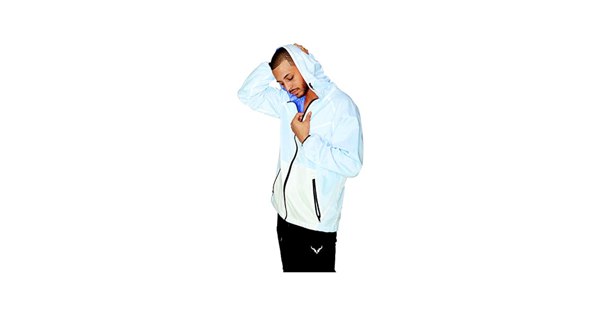 SCREENSHOT-S51051 Hip-Hop Hooded Water Resistant Windbreaker